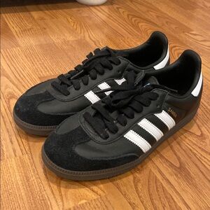 Adidas Samba Black and White Women's Shoes